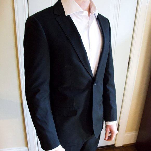 Classic Black Suit [The Groomsmen Suit]